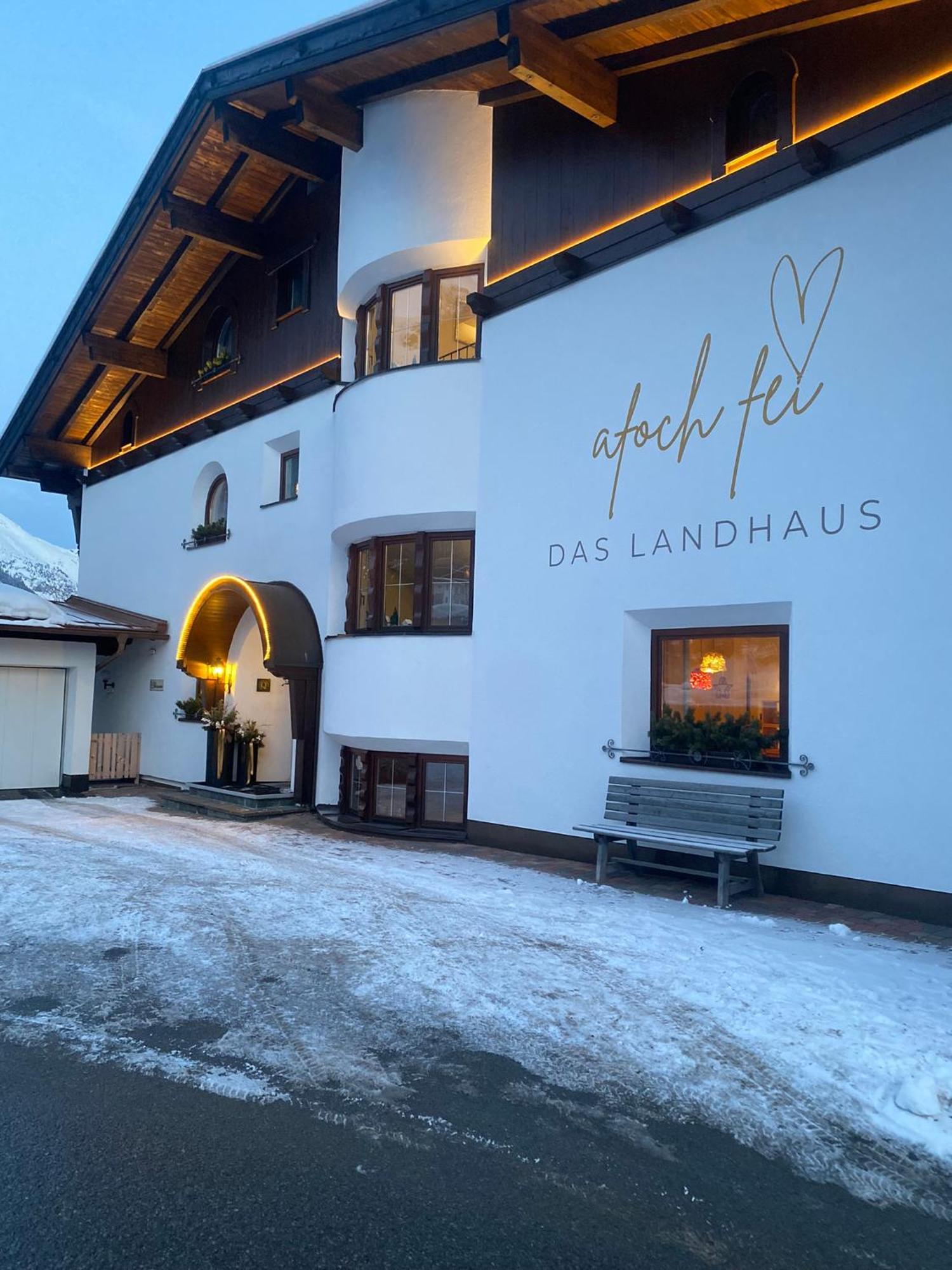 Quality Hosts Arlberg - Afoch Fei - Das Landhaus 장크트안톤암아를베르크 외부 사진